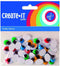 Knutselset Create It - Ogen Wimpers 40 Stuks