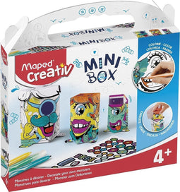Knutselset Maped Mini Box monsters decoreren