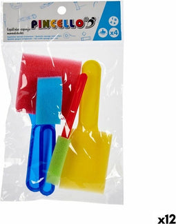 Knutselset Spatel Multicolour (12 Stuks)