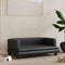 vidaXL - Hondenmand - 80x45x30 - cm - kunstleer - zwart