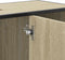 vidaXL - Wastafelkast - 80x33x60 - cm - bewerkt - hout - sonoma - eikenkleurig