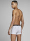 JACK&JONES SENSE TRUNKS - Boxershorts - 3-pack - Light Grey Melange (3-pack)