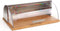 Broodtrommel bamboe met plastic deksel - 39 x 28,5 x 14,5 cm