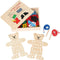 small foot - Dress-Up Bears Threading Game