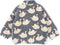Konges Sløjd Jody Teddy Jacket/Jas met fleece - Swan - Maat 9-10 jaar