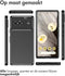 iMoshion Hoesje Geschikt voor Google Pixel 7a Hoesje Siliconen - iMoshion Carbon Softcase Backcover - Zwart