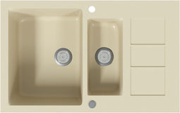 vidaXL-Gootsteen-dubbele-bak-graniet-beige
