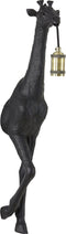 Light & Living Wandlamp Giraffe - 190cm - Mat Zwart