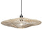 GOOD&MOJO Hanglamp Zanzibar - Rotan Wit - Ø55cm - Modern - Hanglampen Eetkamer, Slaapkamer, Woonkamer