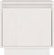 vidaXL - Nachtkastjes - 2 - st - 40x30x40 - cm - massief - grenenhout - wit