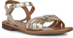 GEOX D SOZY S B Sandalen - Platte sandalen - Ademend - LT GOLD (2024) - Maat 38