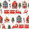 Vlekbestendig tafelkleed van hars Belum Merry Christmas 200 x 140 cm