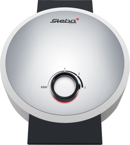 Steba WE16 - Wafelijzer - 5 Hartvormige wafels - 1000 Watt - diameter 16,5 cm