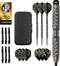 Harrows Opus 90% tungsten 24Gr - Dartpijlen - Acute facet grip - Gun-metal titanium