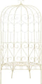 vidaXL - Tuinbank - 95 - cm - ijzer - antiekwit