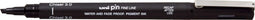 Uni-ball Uni Pin Fineliner Chisel 3,0 mm Zwart