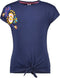B. Nosy Kids - T-shirt - Geborduurde bloemen - Maat 104