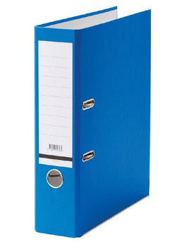 Qbasic - Ordner A4 80mm karton blauw