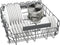 Siemens SN63EX22CE - Vaatwasser - A - Home Connect - 6 progr - 5 functies - RVS - 81,50 cm - 42 dB