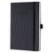 Notitieboek Conceptum CO130 A6 zwart blanco - 5 stuks