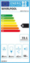 Whirlpool AKR473/1IX - Vlakscherm afzuigkap - LED verlichting 3 standen