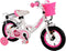 Volare Ashley Kinderfiets - Meisjes - 12 inch - Wit - Twee handremmen
