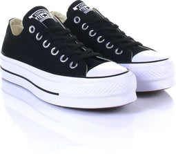 Converse Chuck Taylor All Star Lift Ox Lage sneakers - Dames - Zwart - Maat 37