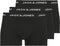 JACK&JONES ADDITIONALS JACANTHONY - Boxershorts - 3-pack - Zwart (3 stuks)