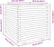 vidaXL - Plantenbak - 70x70x72,5 - cm - massief - douglashout