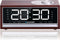 Blaupunkt CR60BT - Bluetooth Radio Wekker - FM PLL Radio met 60 Zendergeheugen Dubbele Snooze Functie - Bruin