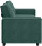 vidaXL - Driezitsbank - 180 - cm - fluweel - donkergroen