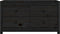 vidaXL - Dressoir - 100x40x54 - cm - massief - grenenhout - zwart