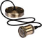 Vellight Retro hanglamp - Verstelbaar 104 cm E27 - Bronskleurig (1 stuk)