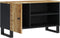 vidaXL - Tv-meubel - 80x33x46 - cm - massief - mangohout - en - bewerkt - hout