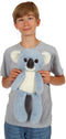 Koala Leggies knuffel - GIPSY TOYS - Blauw, 48 cm