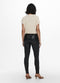 ONLY ONLJESSIE FAUXLEATHER LEGGING OTW NOOS - Imitatieleren broek - Slim fit - Zwart