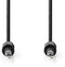 Nedis CAGL23000BK20 - Stereo audiokabel 6,35 mm - 200 cm - Zwart