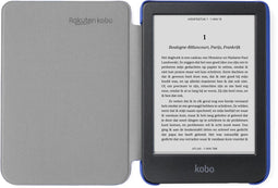 Kobo Clara Colour / BW Hoes voor eReader - Basic SleepCover - Blauw - Slaapfunctie
