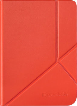 Kobo Clara Colour / BW Hoes voor eReader - SleepCover - Rood - Ingebouwde standaard