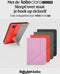Kobo Clara Colour / BW Hoes voor eReader - SleepCover - Rood - Ingebouwde standaard