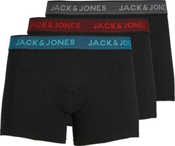 JACK&JONES ADDITIONALS JACWAISTBAND TRUNKS - Boxershorts - Gebreide stof met flexibiliteit en comfort (3-pack)