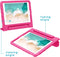 imoshion Tablet Hoes Kinderen - Geschikt voor Huawei MediaPad T3 10 inch - Kidsproof Backcover met handvat - Roze