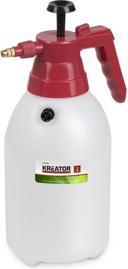 Kreator KRT6802 - Handdruksproeier - 2 liter - Fijne nevel of volle straal (1 stuk)