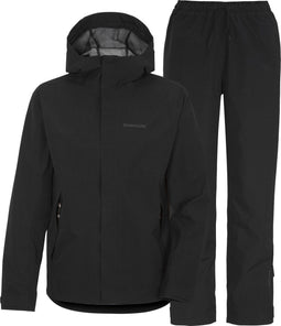 Didriksons Grit - Outdoorjas & broek set - 100% waterdicht - zwart
