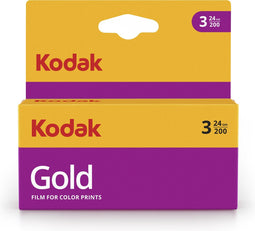 KODAK Gold 200 Kleinbeeldfilm – 135/24 – 3 pak