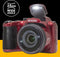 Kodak Pixpro AZ255 - Compactcamera - Rood