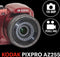 Kodak Pixpro AZ255 - Compactcamera - Rood