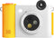 Kodak - Smile+ Camera - Wit - Instant Camera met effectveranderende lens, 2 x 3 inch ZINK-fotoprints met zelfklevende achterkant, compatibel met iOS- en Android-apparaten