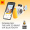 Kodak - Smile+ Camera - Wit - Instant Camera met effectveranderende lens, 2 x 3 inch ZINK-fotoprints met zelfklevende achterkant, compatibel met iOS- en Android-apparaten