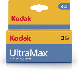 Kodak Ultra max 400 iso 135 24 opnames 3 stuks